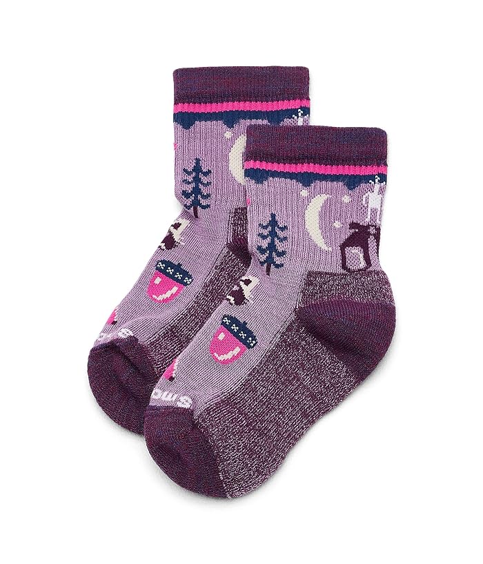 Smartwool Kids Kids' Hike Light Cushion Critter Cache Crew Socks (little Kid) - Image 4