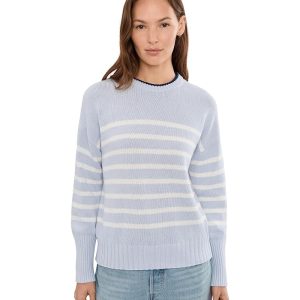 525 america Hazel Striped Crew Neck Pullover