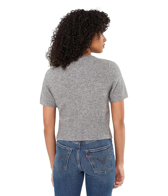 525 america Andie Short Sleeve Sweater Tee - Image 4