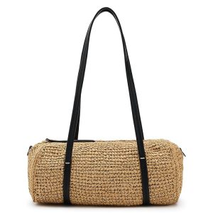 Madewell The Brioche Shoulder Bag in Raffia