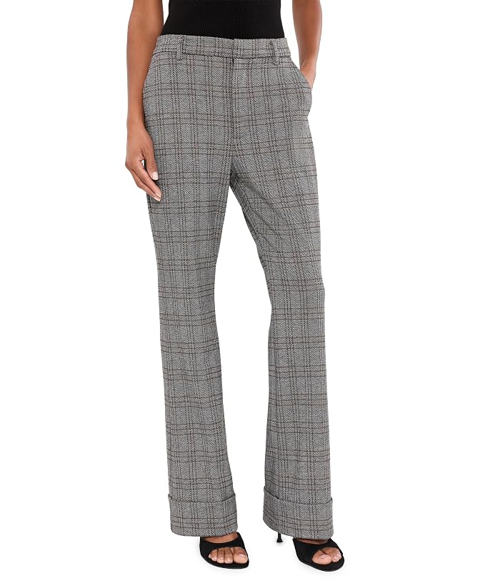 Liverpool Los Angeles High-Rise Flare Trousers w/ Cuff Hem