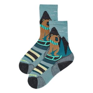 Smartwool Kids Kids' Ski Light Cushion Sleigh Bear Over The Calf Socks (Toddler/Little Kid/Big Kid)