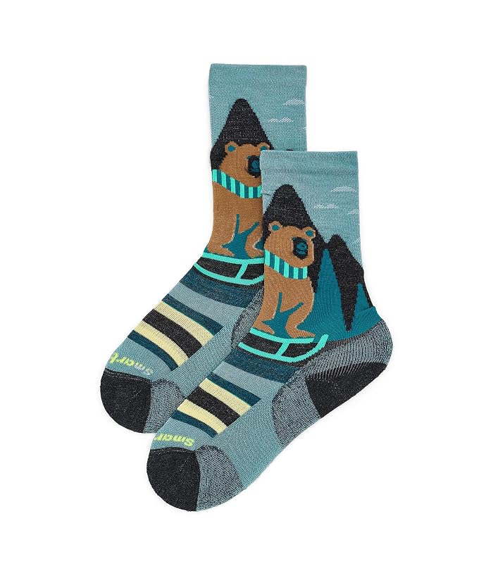 Smartwool Kids Kids' Ski Light Cushion Sleigh Bear Over The Calf Socks (Toddler/Little Kid/Big Kid)