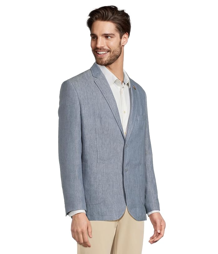 Johnston & Murphy Washed Linen Blazer - Image 2