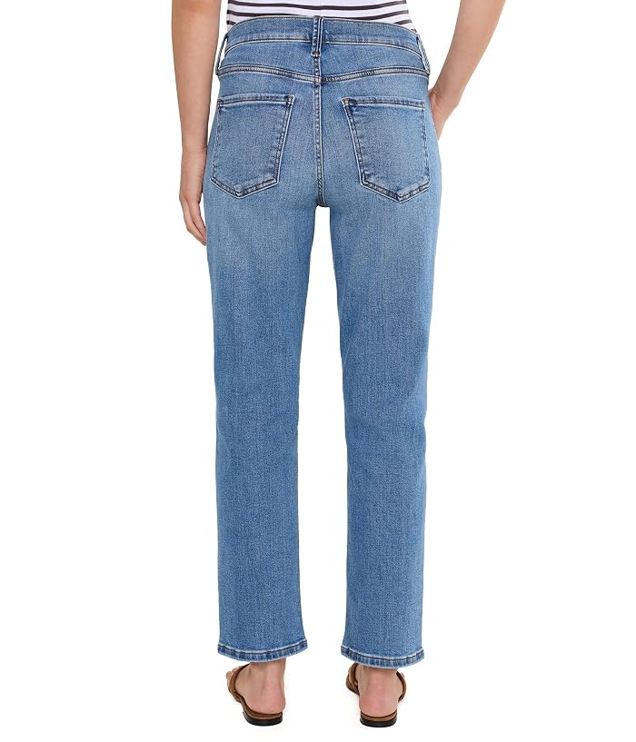 KUT from the Kloth Blair High-Rise Fab Ab Straight Leg Side Inset - Image 4
