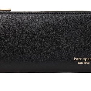 Kate Spade New York Devin Pebbled Leather Zip Around Continental Wallet