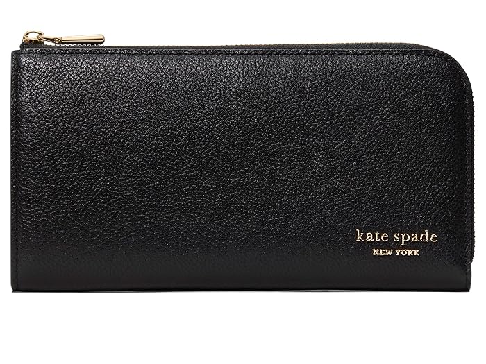Kate Spade New York Devin Pebbled Leather Zip Around Continental Wallet