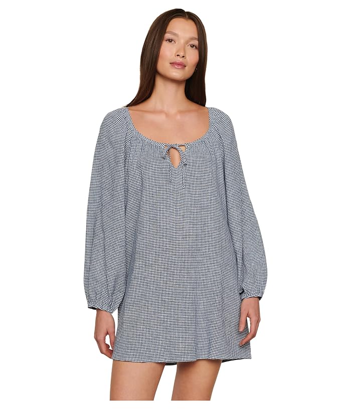 Eberjey Linen Blend Short Dress