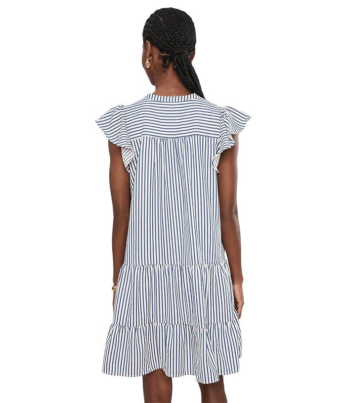 CeCe Tiered Ruffle Flutter Sleeve Dress - Image 4