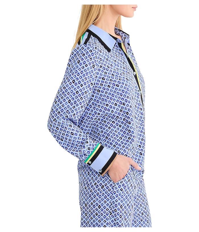 NIC+ZOE Mosaic Trimmed Shirt - Image 3