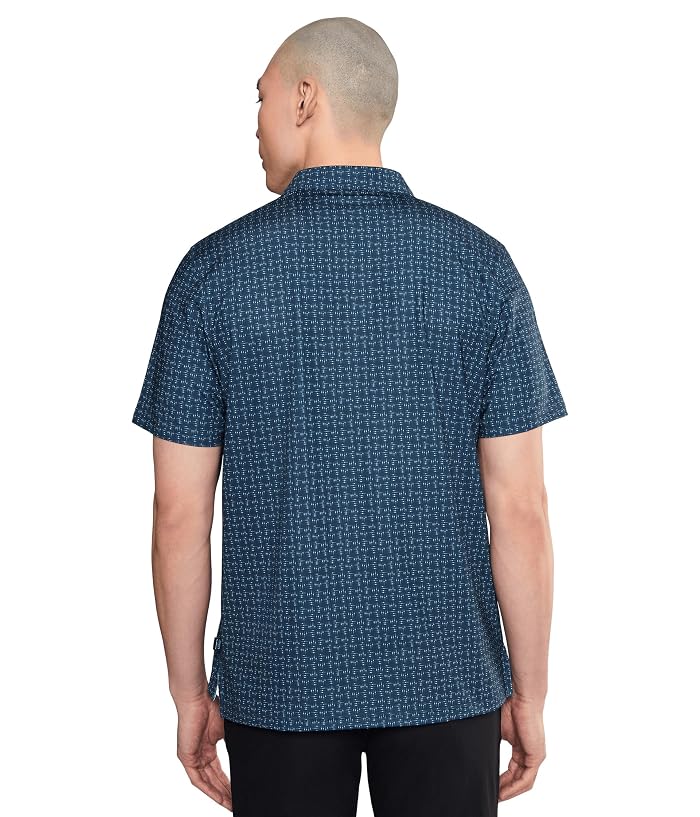 L.L.Bean Comfort Stretch Performance Party Polo Short Sleeve Print - Image 4