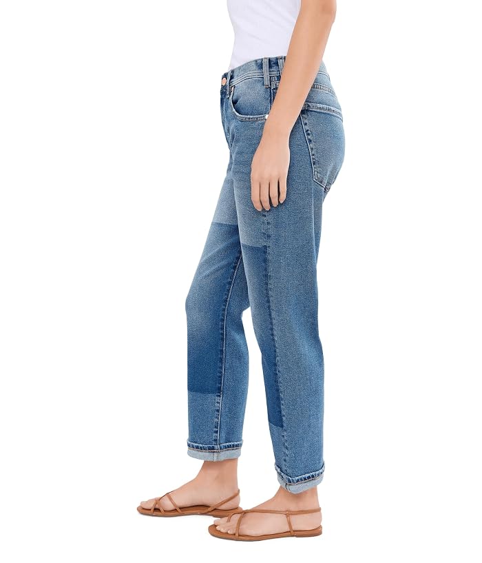 Liverpool Los Angeles 27" Sloane Slouchy Mid-Rise Girlfriend Cuffed Jeans with Removed Patch - Image 3