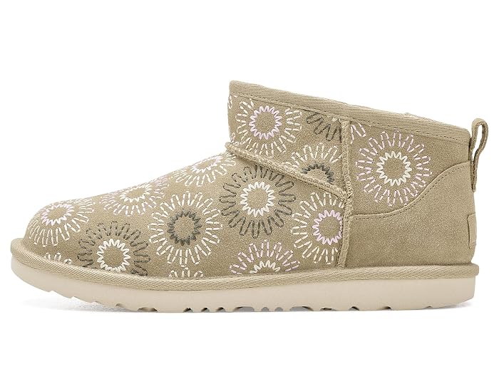 UGG Kids Classic Ultra Mini Sun Stitched (Little Kid/Big Kid) - Image 4