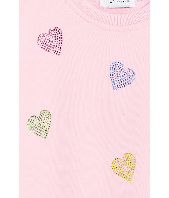 Lola and The Boys Pink Crystal Hearts Set (Toddler/Little Kid/Big Kid) - Image 3