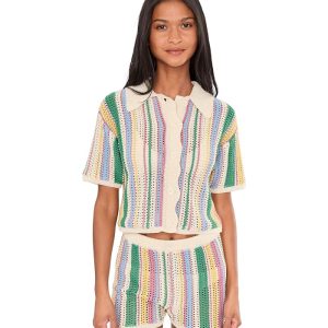 Blank NYC Over The Rainbow Sweater Shirt