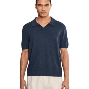 L.L.Bean Comfort Stretch Polo Short Sleeve Sweater Regular
