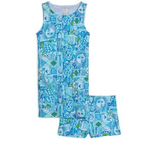 Lilly Pulitzer Kids Mini Romey Knit Shift Set (Toddler/Little Kid/Big Kid)