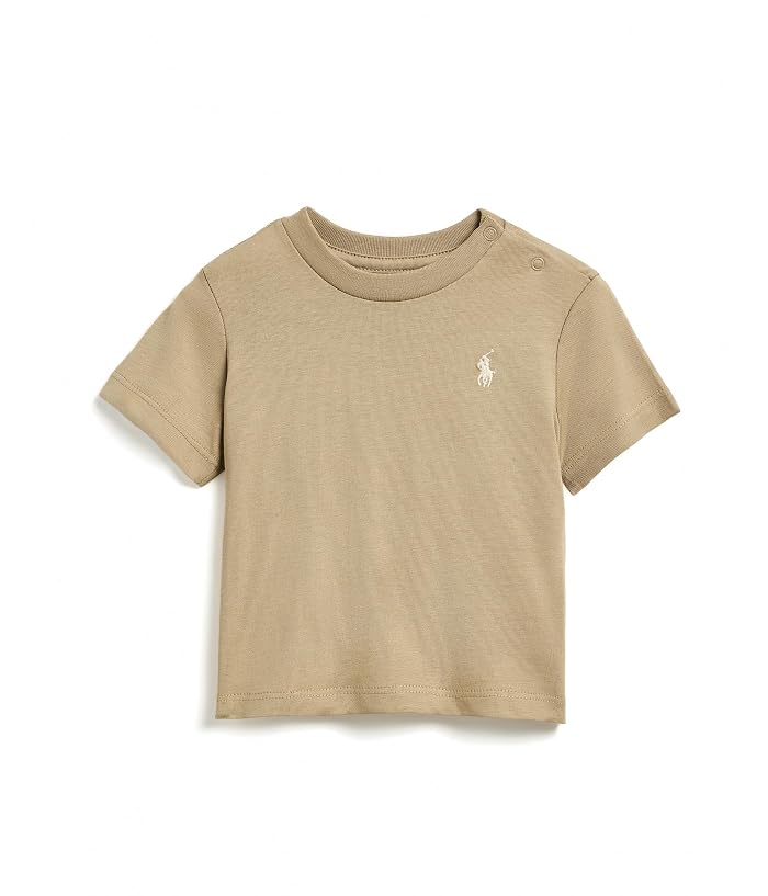 Polo Ralph Lauren Kids Cotton Jersey Crew Neck Tee (Infant) - Image 3