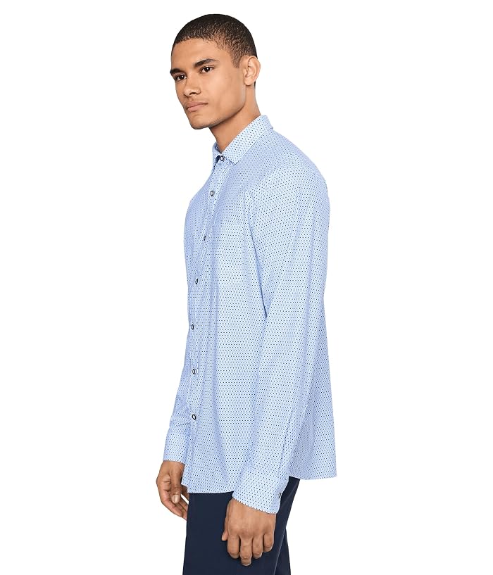 Johnston & Murphy XC+ Motion Long Sleeve Dress Knit Shirt - Image 3