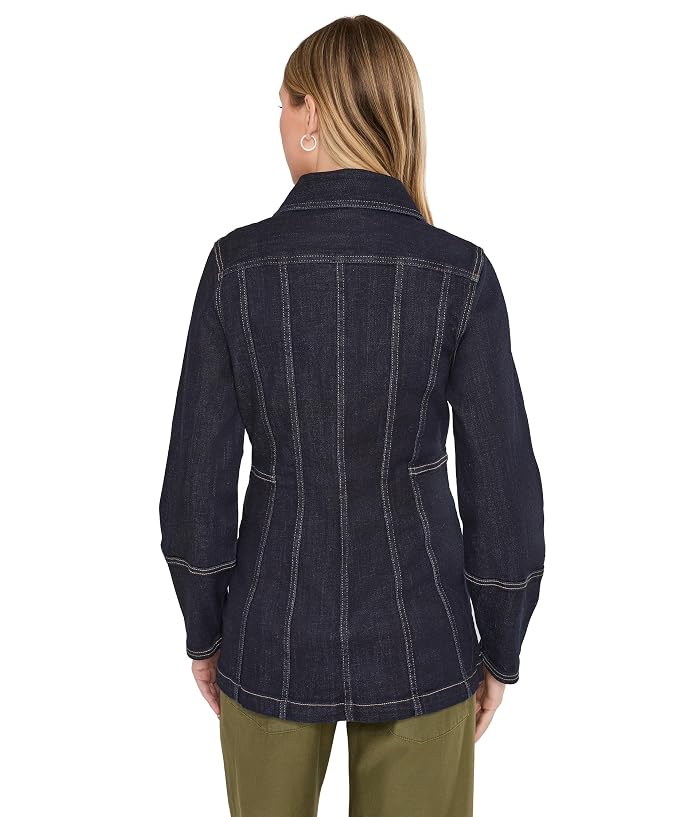 Liverpool Los Angeles Lantern Sleeve Denim Jacket - Image 4