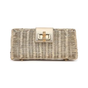 Lilly Pulitzer Leena Wicker Clutch