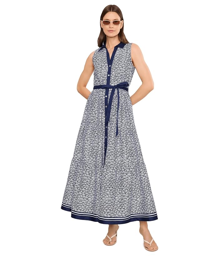 CeCe Sleeveless Polo Shirt Midi Dress - Image 2