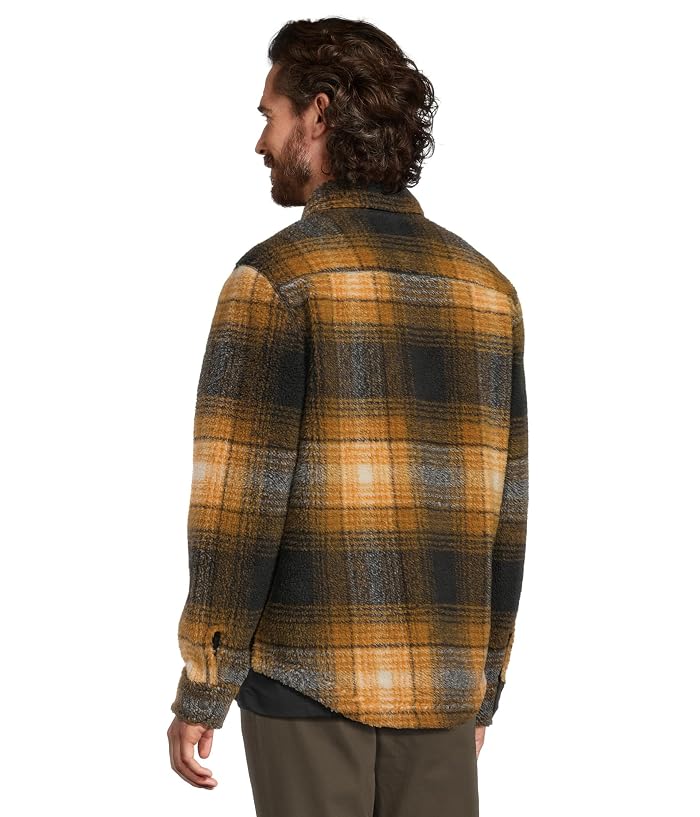 L.L.Bean Signature Mixed Media Fleece Jacket Plaid - Image 3