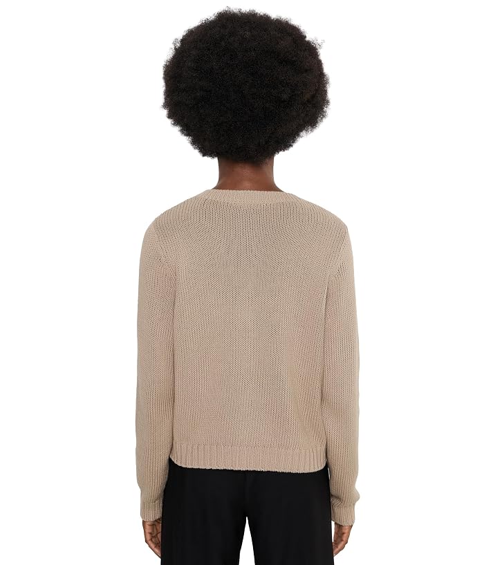 Eileen Fisher Peruvian Organic Cotton Cord Crew Neck Cardigan - Image 4