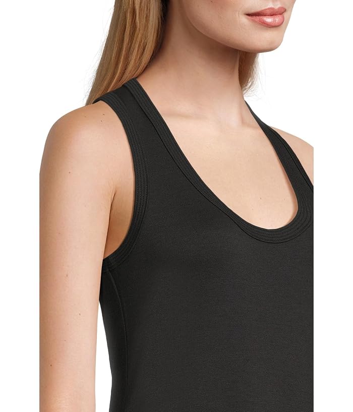 Tommy Bahama Drapey Ponte Sleeveless Midi Dress - Image 4