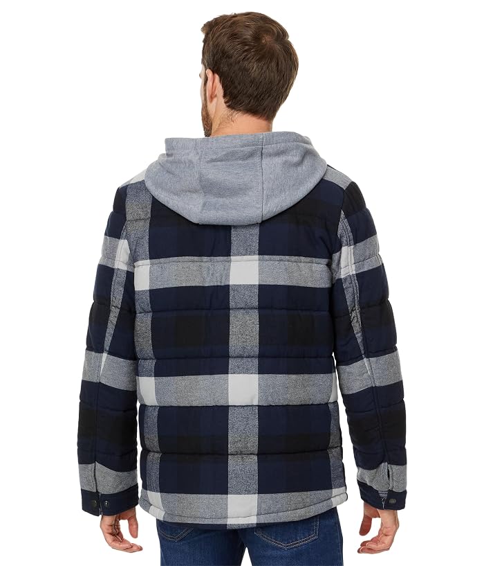Levi's® Cotton Plaid Quilted Puffer - Image 2