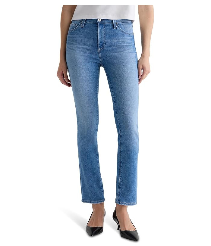 AG Jeans Mari Mid Rise Slim Straight Jean In Minimalist