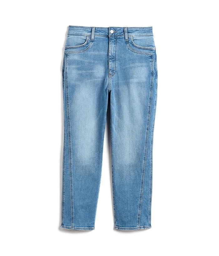NYDJ Plus Marilyn Straight Ankle Seaming Detail Jeans