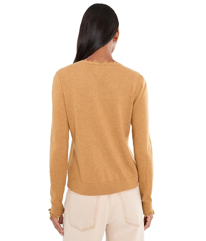 NIC+ZOE Henley Ruffle Sweater - Image 4