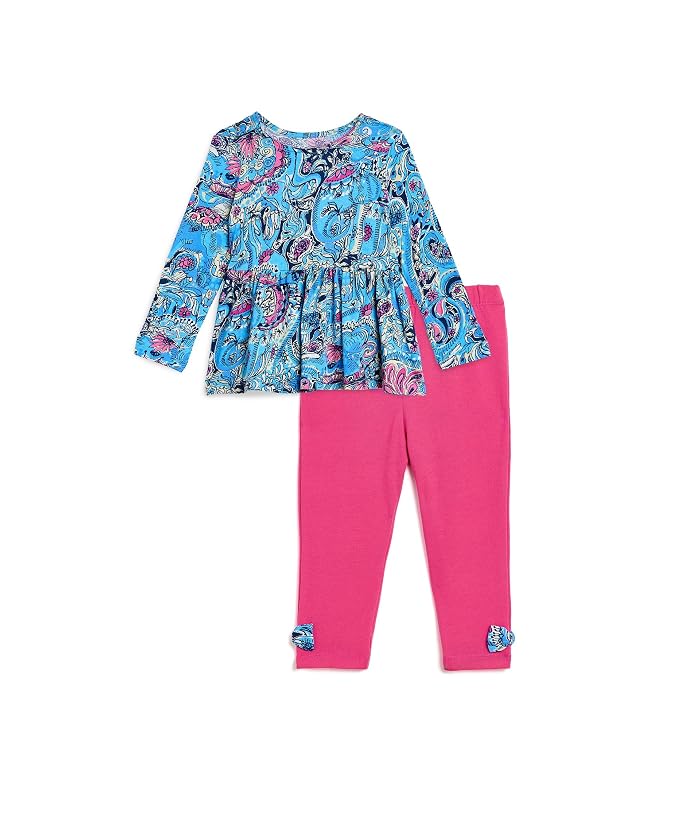 Lilly Pulitzer Kids Hollee Tunic & Legging Set (Infant) - Image 4