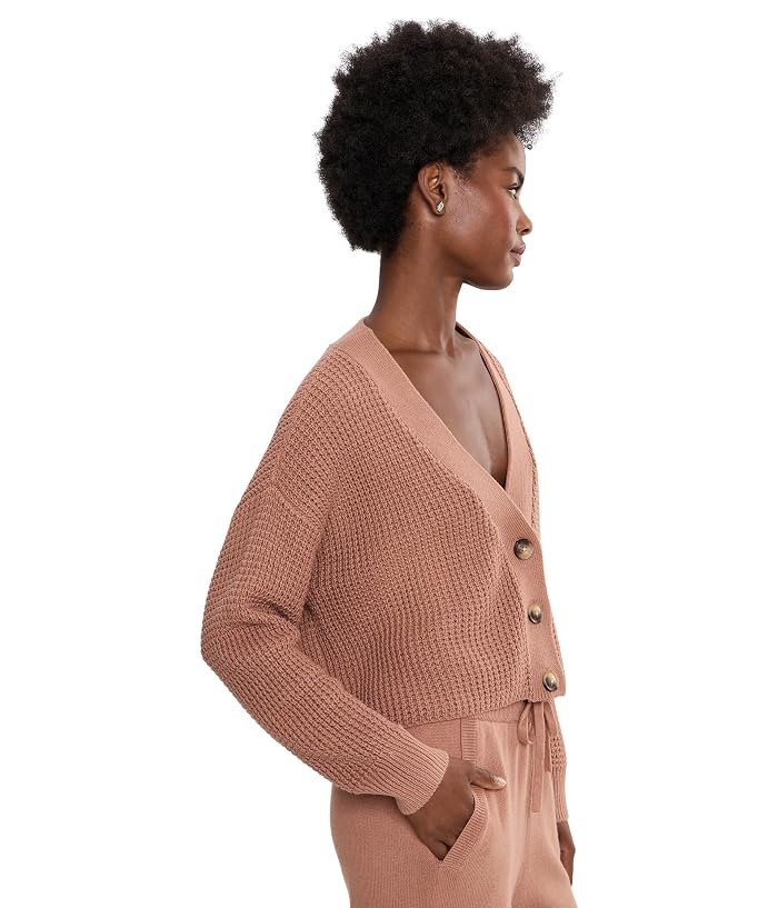 Eberjey Recycled Sweater Crop Cardi - Image 3