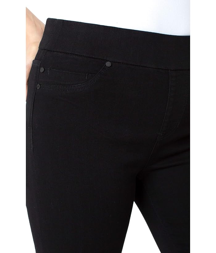 Liverpool Los Angeles Sienna Skinny Jean Leggings in Black Rinse - Image 3