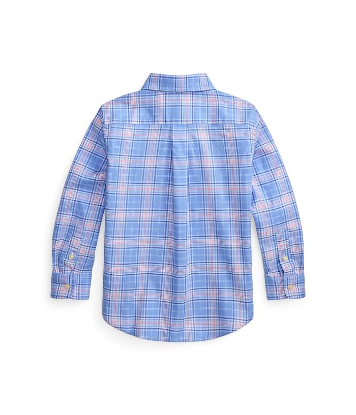 Polo Ralph Lauren Kids Plaid Performance Oxford Shirt (Toddler/Little Kid) - Image 2