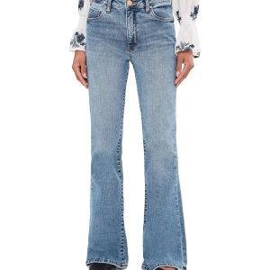 KUT from the Kloth Ana High Rise Fab Ab Flare-Baby Dn All Over