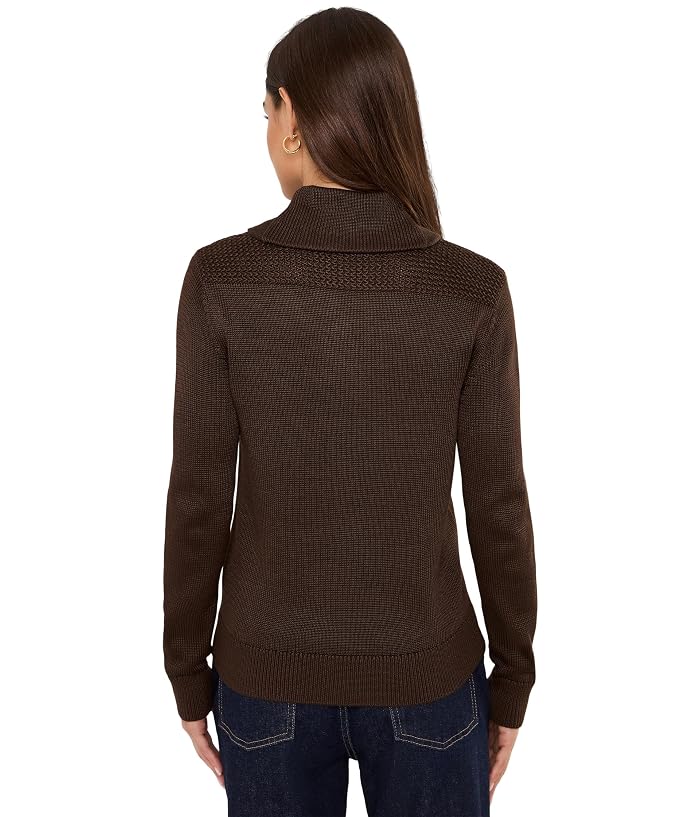 Lauren Ralph Lauren Buckle-Trim Cotton-Blend Sweater - Image 4