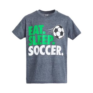 ChalkTalk SPORTS Soccer CTS ProBlend™ T-Shirt - Eat Sleep Soccer (Little Kid/Big Kid)