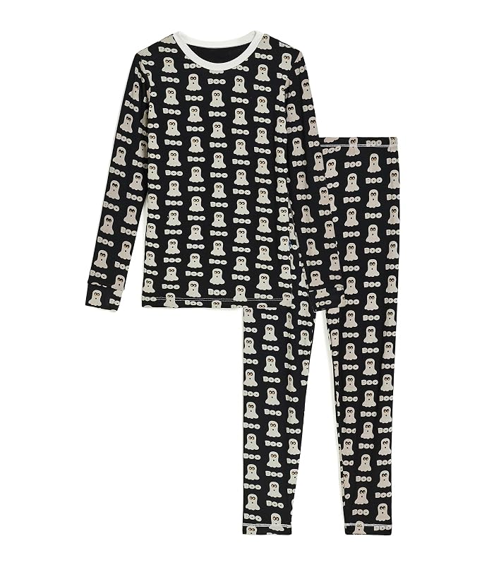 Kickee Pants Kids Print Long Sleeve Pajama Set (Toddler/Little Kid/Big Kid) - Image 3