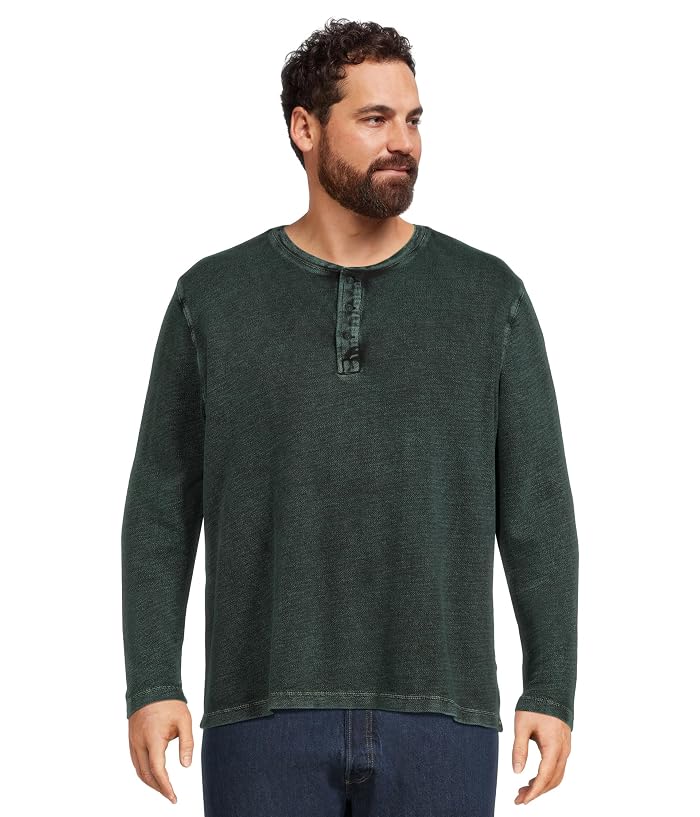 Liverpool Los Angeles Long Sleeve 3 Button Henley
