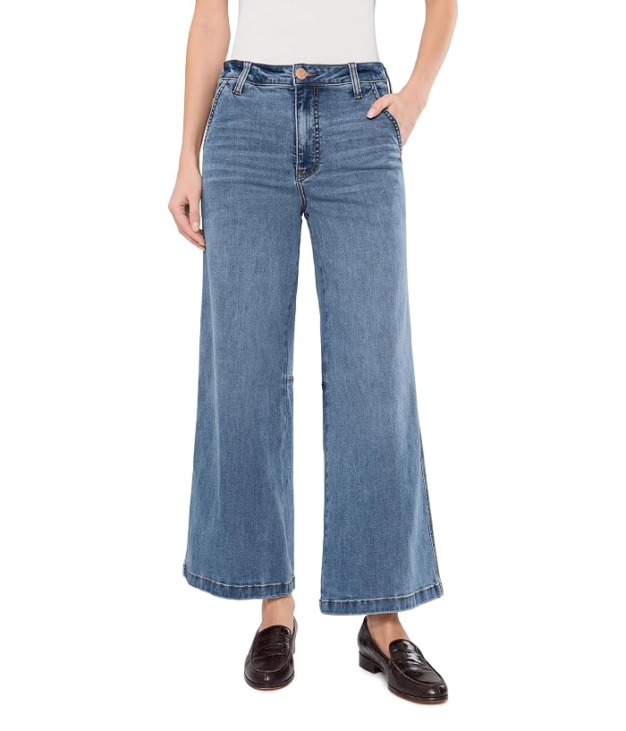 KUT from the Kloth Meg-High-Rise, Wide Leg Pants in Acutely