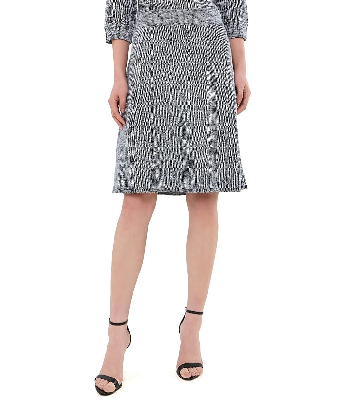 NIC+ZOE Tweed Stitch Knit Skirt