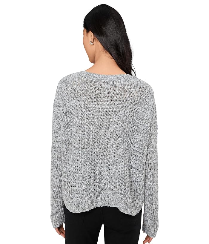 Eileen Fisher Peruvian Cotton Cloud Twist Crew Neck Sweater - Image 4
