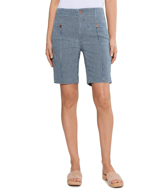 NYDJ High-Rise Ella Denim Shorts