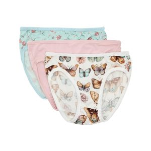 Kickee Pants Kids Print Girl's Underwear Set of 3 (Little Kid/Big Kid)