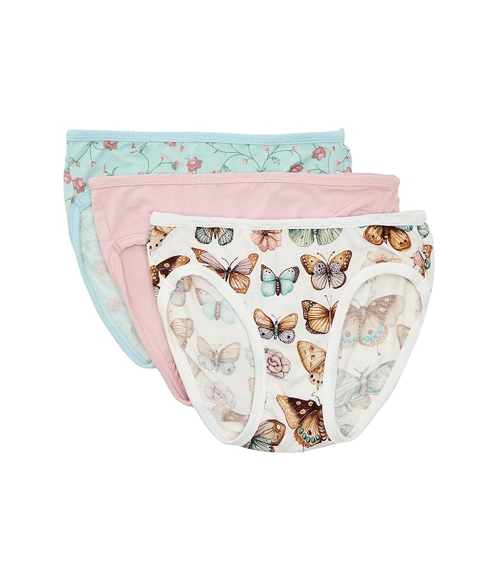 Kickee Pants Kids Print Girl's Underwear Set of 3 (Little Kid/Big Kid)