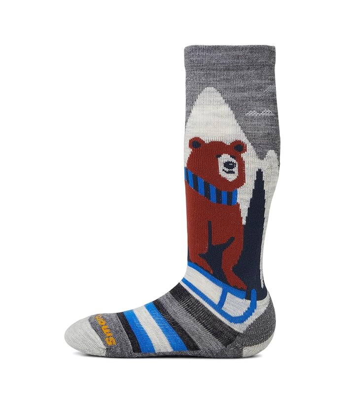 Smartwool Kids Kids' Ski Light Cushion Sleigh Bear Over The Calf Socks (Toddler/Little Kid/Big Kid) - Image 3