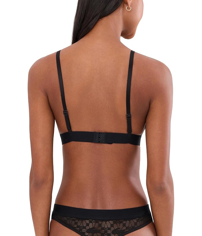 Lacoste Logo Lace Triangle Bralette - Image 4